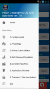 Indian Geography Quiz 1250 MCQ screenshot 4