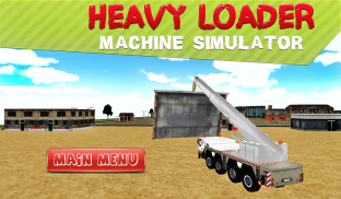 Crane loader Driving Simulator screenshot 0