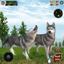 Wild Wolf Simulator Games 3d Icon