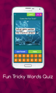 Fun Tricky Words Quiz screenshot 14