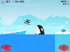 Stickman Snowboarder screenshot 1