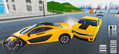 Real Car Simulator City - Free Driving School 3D screenshot 9