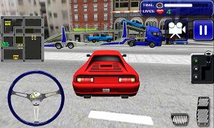 Car Transporter Parking 3D screenshot 2