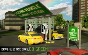 Electric Car Taxi Driver: NY City Cab Taxi Games screenshot 7