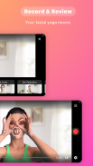 facciale yoga faccia esercizio screenshot 3