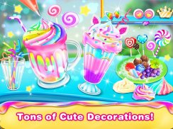 Ice Cream Milkshake Maker-Icy Dessert Sweet Games screenshot 0