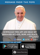 Messages from Pope Francis screenshot 1