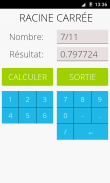 calculateur de racine carrée screenshot 0