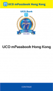 UCO mPassbook Hong Kong screenshot 1