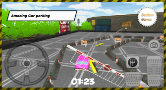 Pink Military Parking screenshot 6