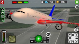 City Flight Pilot Plane Games screenshot 4