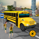 School Bus Driving Game Icon