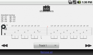 Guitar Tab Player screenshot 2