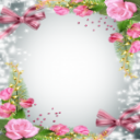 Love Flowers Photo Frames