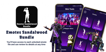 Emotes Sandalwood Bundle