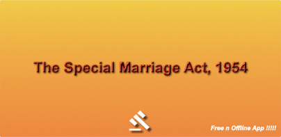 Special Marriage Act 1954