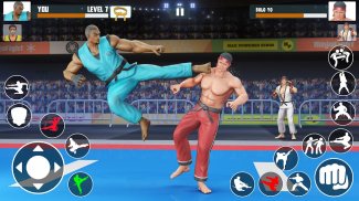 Tag Team Karate chiến đấu hổ thế giới Kung Fu King screenshot 2