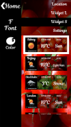 Soft Tomato Clock Widget screenshot 3