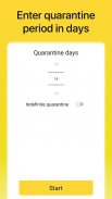 Quarantine Timer - stay home screenshot 0