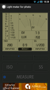 Light meter for photography screenshot 1