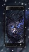 Savage Wolf Live Wallpaper screenshot 1
