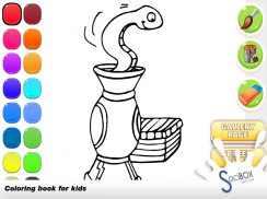 snake coloring book screenshot 7