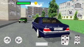 Мерседес 600 - Езда по городу screenshot 2