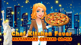厨师 厨房 发热 - 餐厅烹饪游戏食物 screenshot 3