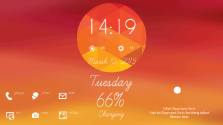 Fireball Theme Total Launcher screenshot 0