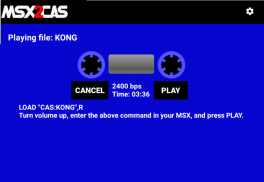 MSX2Cas - MSX Cassette Loader screenshot 6