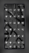 Threaded Silver Gray Icons screenshot 1