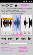 Audioplayer mit wiederholungen WorkAudioBook screenshot 0