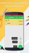 SuperNote: Widget Note, Color Notes & Notepad screenshot 3