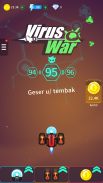Virus War - Gim Tembak-tembakan Luar Angkasa screenshot 11