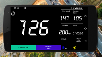 GPS عداد السرعة ومسافة الرحلة screenshot 8