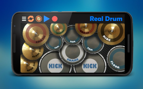 Real Drum: trống điện tử screenshot 0