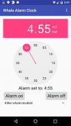 Whale Alarm Clock screenshot 2