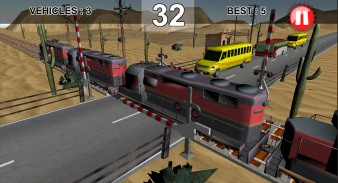 Train Road Crossy 3D Railroad screenshot 9