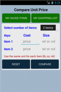 Unit Price Calculator screenshot 0