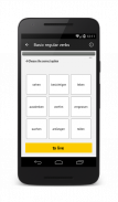 Verben - Trainer screenshot 4