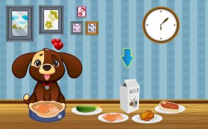🐶Smart Space Puppy Dog: Feeding Pocket Salon Care screenshot 1