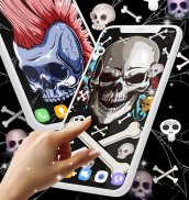 Skull live wallpaper screenshot 7