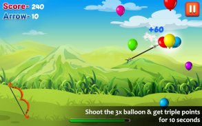 Balloon Shooting: Archery game screenshot 2