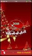 Santa  Claus Clock (HD 2018 Themes) screenshot 9