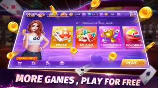 Poker Land - Texas Holdem Game screenshot 4