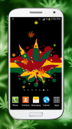 Rasta Weed Live Wallpaper HD screenshot 1