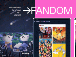 Tumblr — fandom, sztuka, chaos screenshot 0