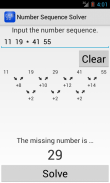 Number Sequence Solver screenshot 1