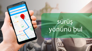 GPS Sürüş Rotası Navigasyonu, Canlı Trafik screenshot 0