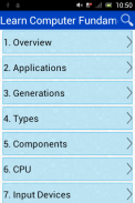 Learn Computer Fundamentals screenshot 0
